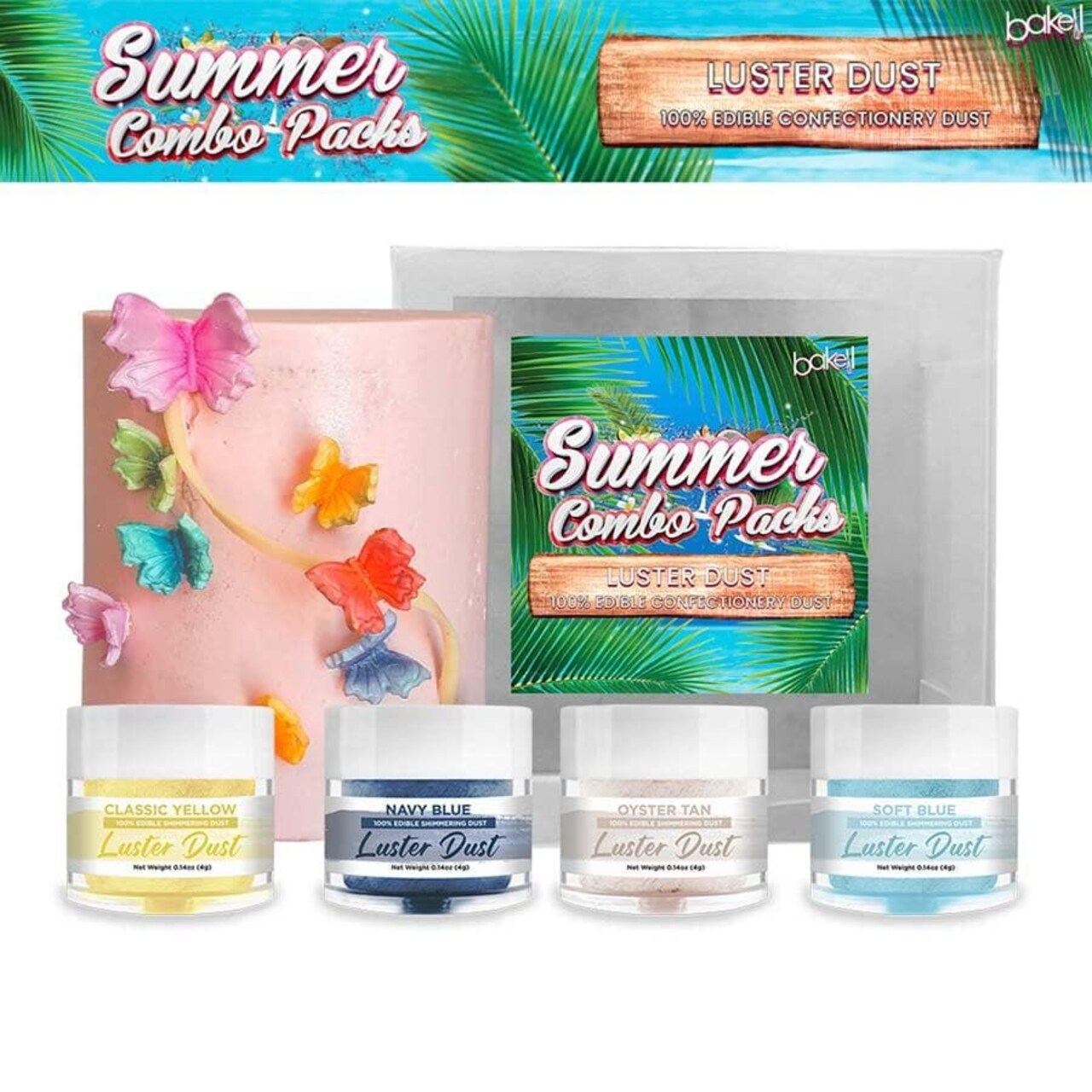 Bakell - Summer Luster Dust Combo Pack Collection B (4 PC SET)
